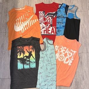 Bundle of 7❗️Sleeveless Shirts- Size 14/16